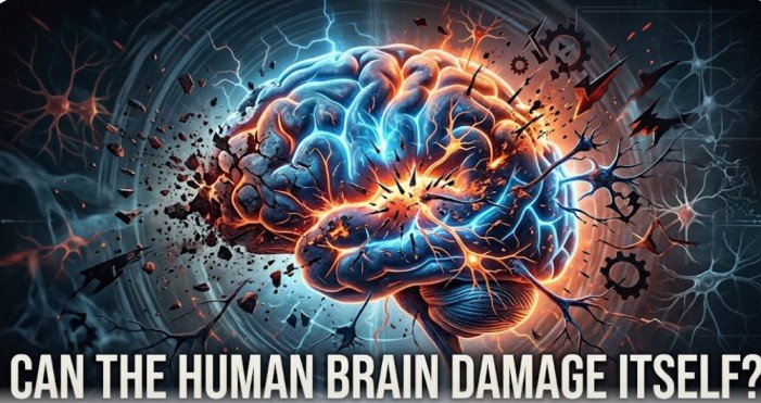Can the Human Brain Damage Itself?