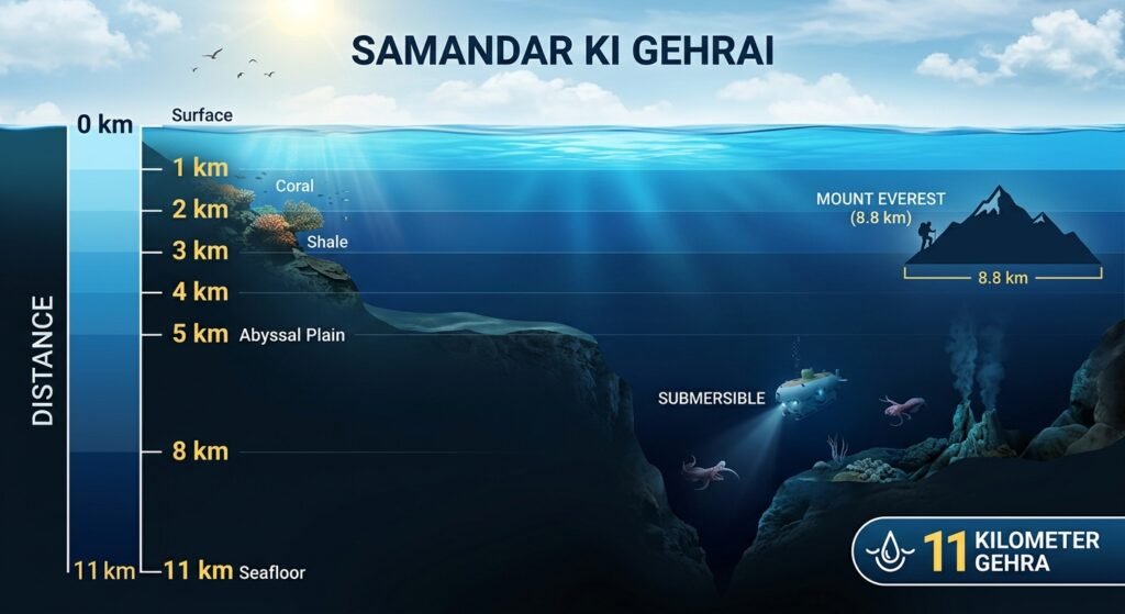 How deep is the deepest part of the ocean