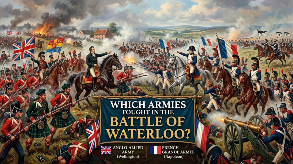 Which Armies Fought in the Battle of Waterloo?