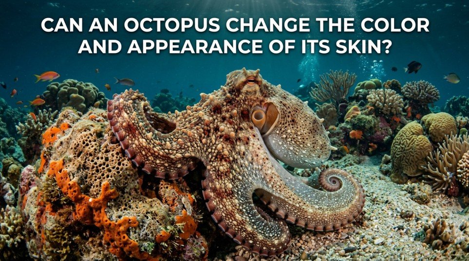 Can an Octopus Change the Color and Appearance of Its Skin