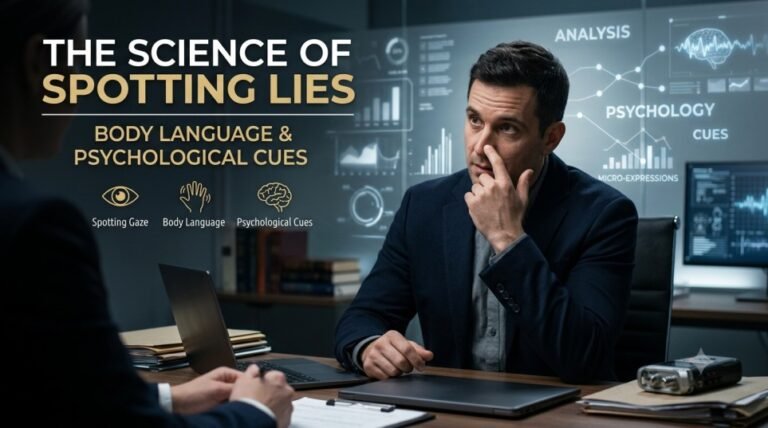 The Science of Spotting Lies: Body Language & Psychological Cues