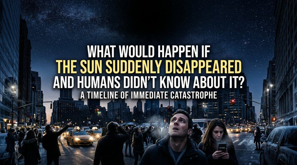 What Would Happen If the Sun Suddenly Disappeared and Humans Didn’t Know About It