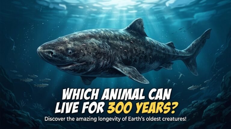 Which Animal Can Live for 300 Years