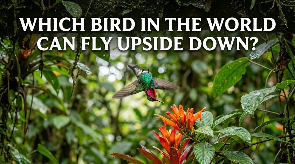Which Bird in the World Can Fly Upside Down?