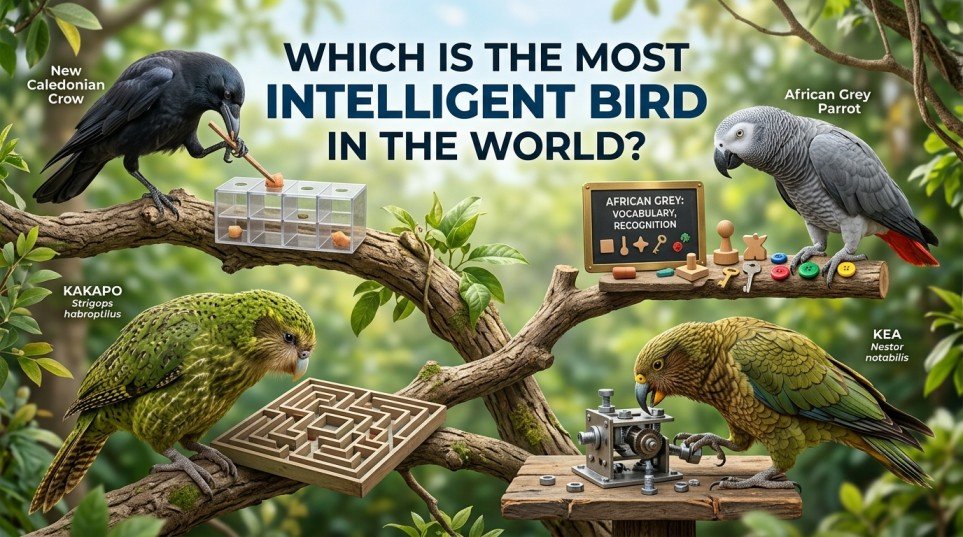 Which Is the Most Intelligent Bird in the World?