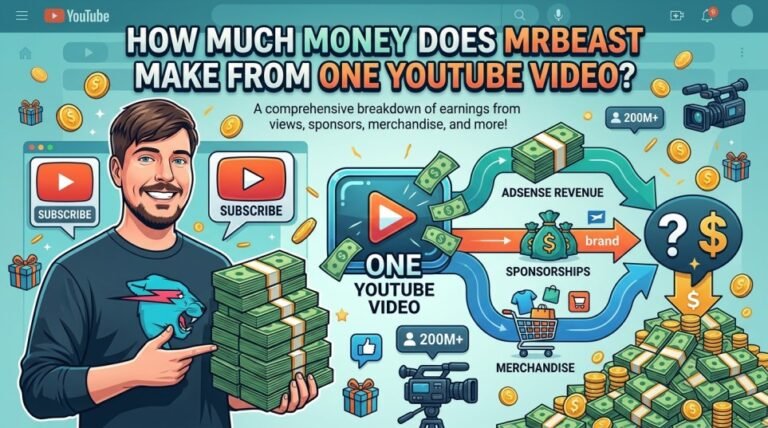 How Much Money Does MrBeast Make From One YouTube Video?