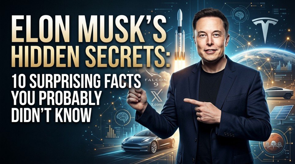 e"Elon Musk’s Hidden Secrets: 10 Surprising Facts You Probably Didn’t Know