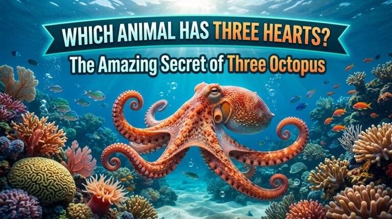 Which Animal Has Three Hearts? The Amazing Secret of the Octopus